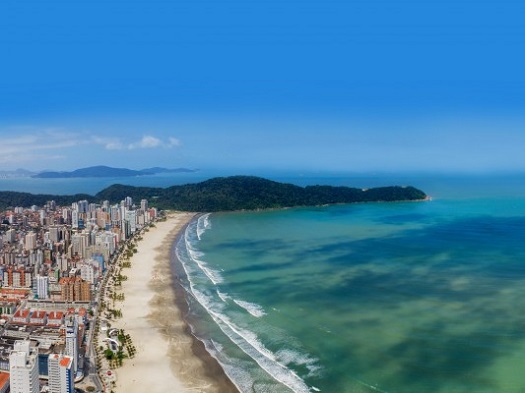 Vista aérea de Praia Grande